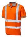 Pulsar PR176 Rail Spec Short Sleeve Polo Shirt (High Vis Orange)